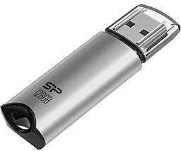 Флешка Silicon Power 128 GB Marvel M02 (SP128GBUF3M02V1S) Silver - миниатюра 2