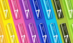 Батарейка AAA Xiaomi (R03) Zi7 Rainbow Alkaline 1шт  - мініатюра 4