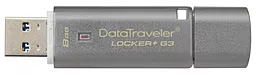 Флешка Kingston DT Locker+ G3 8GB USB 3.0 (DTLPG3/8GB) - миниатюра 2