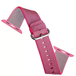 Ремешок для часов Coteetci W11 Nylon Band Pink for Apple Watch 42mm/44mm/45mm/49mm (WH5215-PK) - миниатюра 3