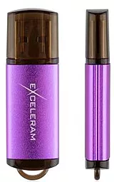 Флешка Exceleram 128GB A3 Series USB 3.1 (EXA3U3PU128) Purple - миниатюра 3