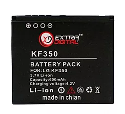 Акумулятор LG KF350 / LGIP-470R  / DV00DV6063 (600 mAh) ExtraDigital