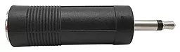Аудио переходник Voltronic Jack 6.35 mm - mini Jack 3.5 mm M/F black (YT-C-3.5(M) / 6.3(F)) - миниатюра 3