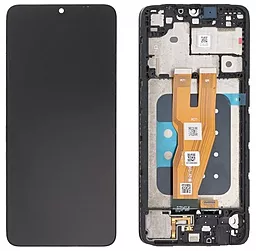 Дисплей Samsung Galaxy A05 A055 з тачскріном і рамкою, Black