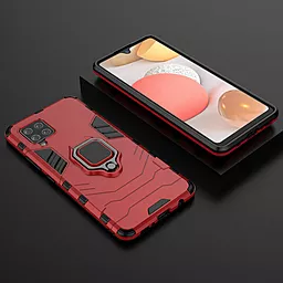 Чехол Epik Transformer Ring for Magnet Samsung Galaxy A426 A42 5G Dante Red - миниатюра 5