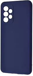 Чехол Wave Full Silicone Cover для Samsung Galaxy A52 Midnight Blue