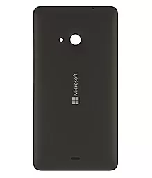Задняя крышка корпуса Microsoft (Nokia) Lumia 535 (RM-1089 / RM-1090) Dark Grey