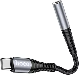 Аудіо-перехідник Hoco LS33 M-F USB Type-C -> 3.5mm Grey - мініатюра 6