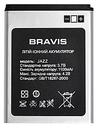 Аккумулятор Bravis JAZZ (1100 mAh) 12 мес. гарантии