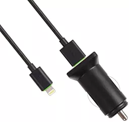Автомобильное зарядное устройство Moshi Car Charger Revolt Duo Lightning Cable Black (4.2 A) (99MO022006) Black / Gray - миниатюра 2