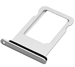 Слот (лоток) SIM-карти Apple iPhone 8 Silver