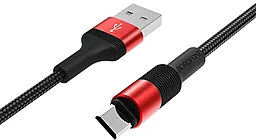 Кабель USB Borofone BX21 micro USB Cable Red - миниатюра 2