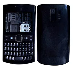 Корпус Nokia 205 Asha с клавиатурой Black