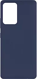 Чехол Epik Silicone Cover Full without Logo (A) Samsung A726 Galaxy A72 5G Midnight Blue