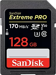 Карта пам'яті SanDisk SDXC 128GB Extreme Pro Class 10 UHS-I U3 V30 (SDSDXXY-128G-GN4IN)