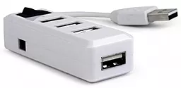 USB хаб Gembird 4хUSB2.0 USB2.0 (UHB-U2P4-21) White