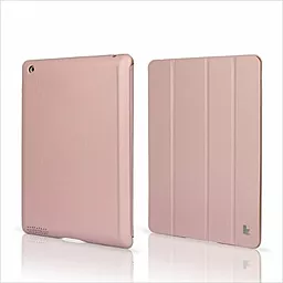 Чохол для планшету JisonCase Executive Smart Cover for iPad 4/3/2 Pink (JS-IPD-06H35) - мініатюра 6