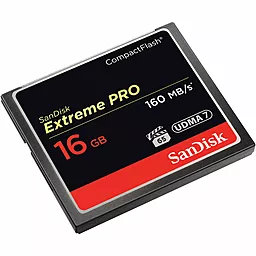 Карта пам'яті SanDisk Compact Flash 16GB eXtreme Pro 1067X UDMA7 (SDCFXPS-016G-X46) - мініатюра 3