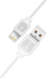Кабель USB XO NB36 Lightning Cable White - миниатюра 3