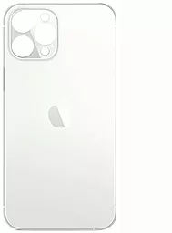 Задняя крышка корпуса Apple iPhone 12 Pro Max (big hole) Original  Silver