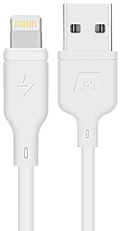 Кабель USB Momax ZERO 2.4A USB Lightning Cable White