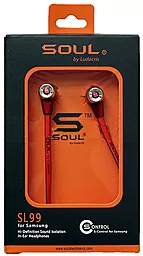 Навушники Soul SL-99 HC Red - мініатюра 2