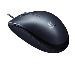 Комп'ютерна мишка Logitech M90 (910-001794, 910-001793) Dark - мініатюра 4