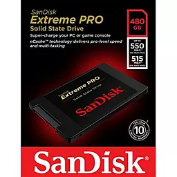 SSD Накопитель SanDisk Extreme Pro 480 GB (SDSSDXPS-480G-G25) - миниатюра 4
