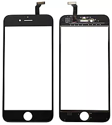 Сенсор (тачскрин) Apple iPhone 6S Plus, с рамкой, (с OCA пленкой), Black
