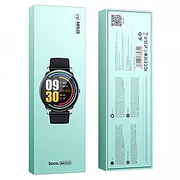 Смарт-часы Hoco Smart Sports Watch Y10 Bright Metal Gray - миниатюра 2