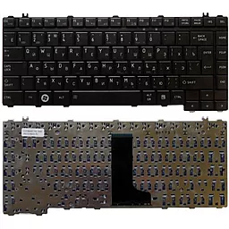 Клавіатура для ноутбуку Toshiba A200 A205 A300 A350 M200 M300 M305 M500 M505 L300  чорна
