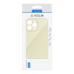 Чехол ACCLAB SoftShell для Apple iPhone 14 Pro White - миниатюра 2