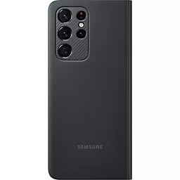 Чехол Samsung Clear View Cover G998 Galaxy S21 Ultra Black (EF-ZG998CBEGRU) - миниатюра 2