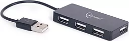 USB хаб Gembird UHB-U2P4-03 USB — 4xUSB 2.0 Black