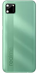 Задняя крышка корпуса Realme C11 со стеклом камеры Mint Green