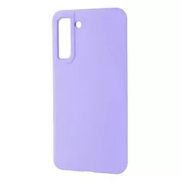Чехол Wave Full Silicone Cover для Samsung Galaxy S21 FE (G990B) Light Purple