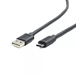 Кабель USB Cablexpert AM to Type-C Cable Black (CCP-USB2-AMCM-0.5M)