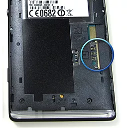 Заміна cлота Sim-карти Sony C6602 Xperia Z / L36h Xperia Z / C6603 Xperia Z / C6606 Xperia Z