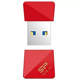 Флешка Silicon Power 16Gb Jewel J08 Red USB 3.0 (SP016GBUF3J08V1R) - миниатюра 3