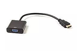 Відеокабель PowerPlant HDMI - VGA 0.15m (CA910885)
