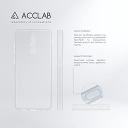 Чехол ACCLAB Anti Dust для Xiaomi Redmi 8 Transparent - миниатюра 4