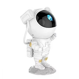 Лазерный ночник-проектор звездного неба Astronaut White - миниатюра 2