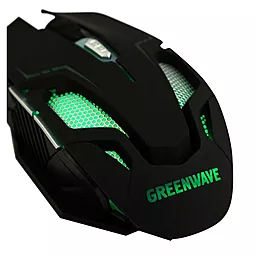 Компьютерная мышка Greenwave KM-GM-4000LU (R0014222) Black - миниатюра 4