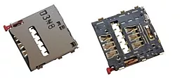 Конектор SIM-карти Sony Xperia Z1 Compact D5503 / C6902 / C6903 / C6909 / Xperia Z2 D6502 / D6503 / Z Ultra C6802 / C6833 / Tablet Z2 SGP511 / SGP521