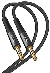 Аудио кабель XO NB-R175B AUX mini Jack 3.5mm M/M Cable 2 м black - миниатюра 2