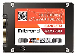SSD Накопитель Mibrand 2.5" 480GB (MI2.5SSD/SP480GBST) - миниатюра 3