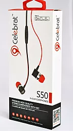 Навушники Celebrat S50 Red - мініатюра 3
