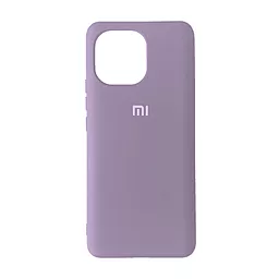Чехол Silicone Case Full для Xiaomi Mi 11 Lilac