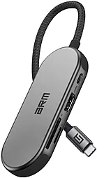 Мультипортовый USB Type-C хаб ArmorStandart 7-in-1 gray (ARM69366) - миниатюра 3