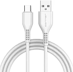 Кабель USB Jellico KDS-30 15W 3.1A USB Type-C Cable White
